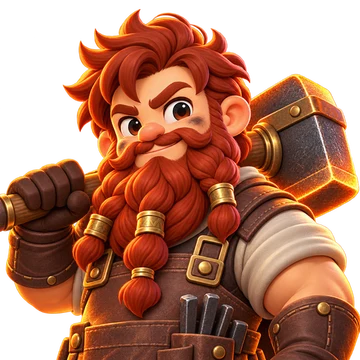 Brokk, the smith in Lootero