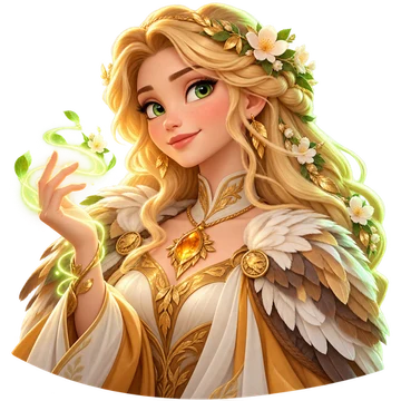 Freya, a Norse god in Lootero