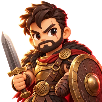 Tyr, a Norse god in Lootero